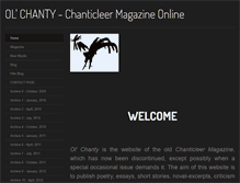 Tablet Screenshot of chanticleer-press.com